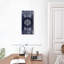 Mandalas sur fond bleu rustique-1223856329