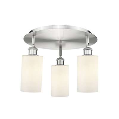 Ervine Glass Semi Flush Mount
