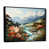 Black Floater Framed