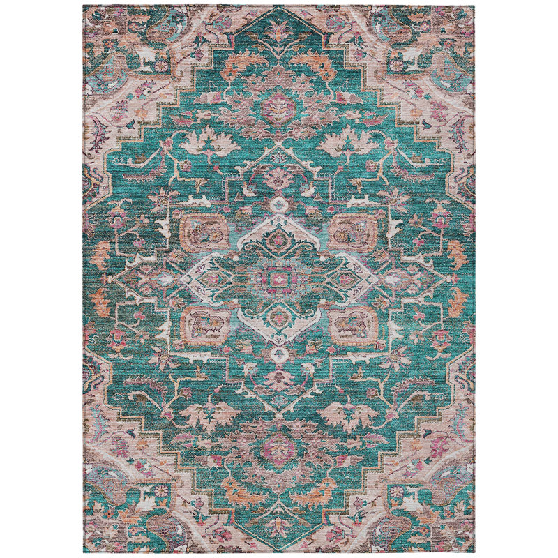 Ceajay Oriental Indoor Rug, Rectangle 5' x 7'6"