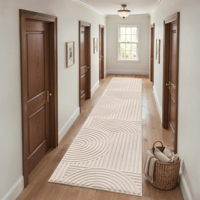 Tapis à poils longs et courts, lavable à la machine, motif géométrique abstrait, antidérapant et non pelucheux, idéal pour le salon, la chambre ou la salle à manger.