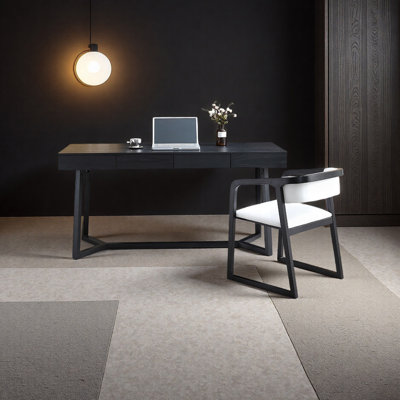 High-end Luxury Black Desk