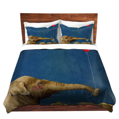 Polyester Animal Print Duvet Cover