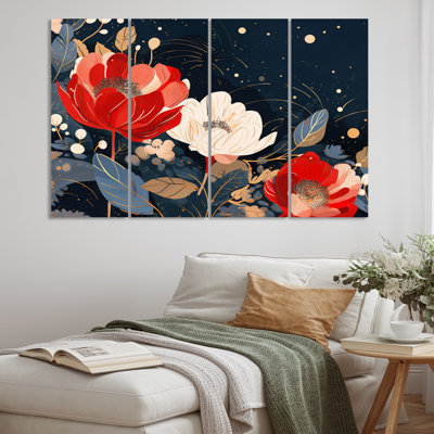 Plants & Flowers Wall Decor on Metal