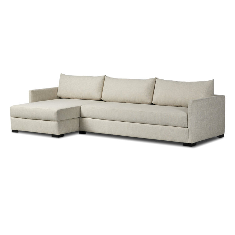 Leyt 2PC LAF Sleeper Sect W/ Storage-Alameda Snow