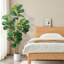Faux Ficus Tree in Pot and Planter