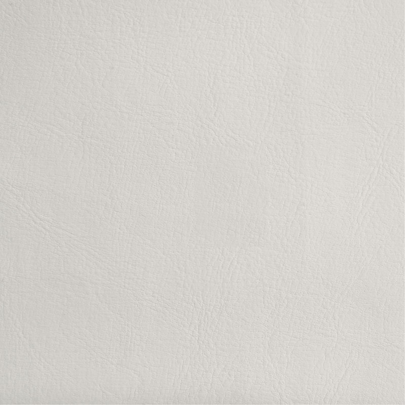 White Upholstered Queen Panel Bed, White