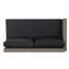 Accoudoir droit pour canapé Patio Tahiti, gris