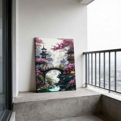 1 Piece Wrapped Canvas Wall Art