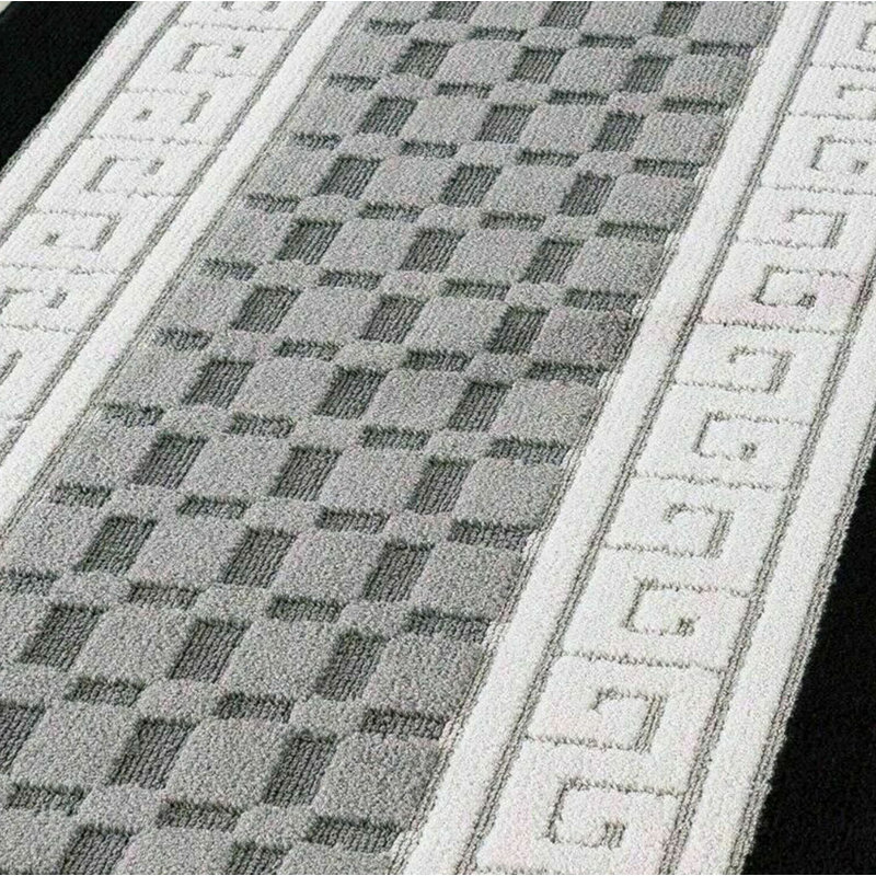 Kyleia Geometric Berber Indoor / Outdoor Area Rug, Runner 80 x 300cm