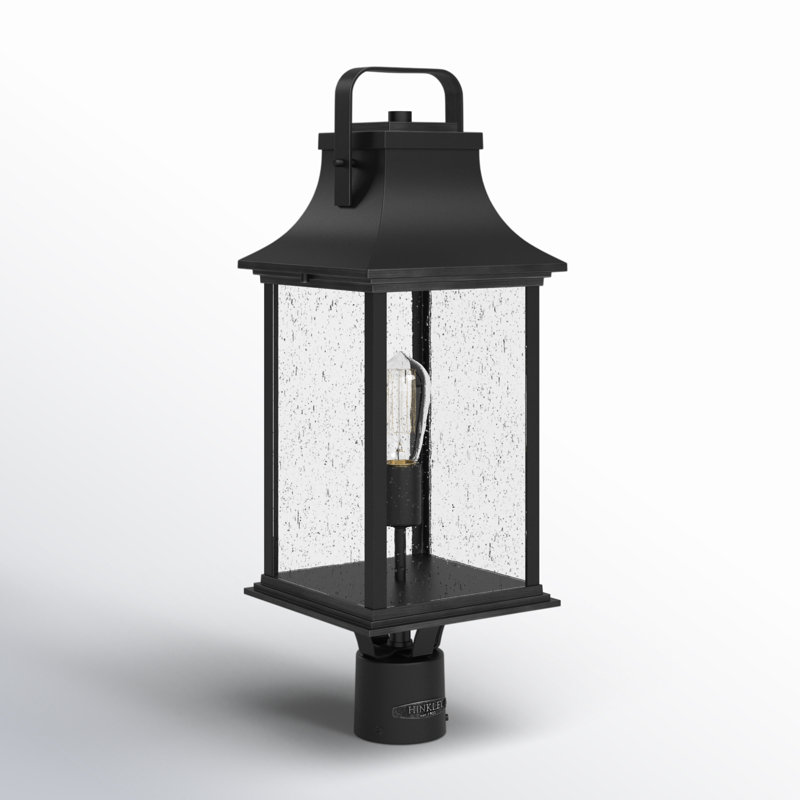 Grant 1-Light Lantern Head, Textured Black