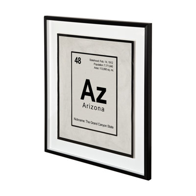 «Breaking Texas B» par THE Studio a, reproduction d'art encadrée à la main mat sous verre