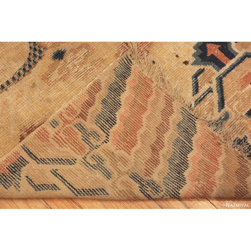 Tapis antique à motif de dragon chinois