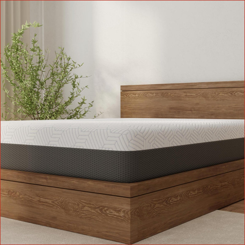 Mattresses Omne Fria 12 Inch Twin XL Gel Memory Foam Mattress with Cooling PCM Cover | Foam, Twin XL, Twin XL