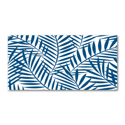 Leaves Of Palm - Wrapped Canvas Print