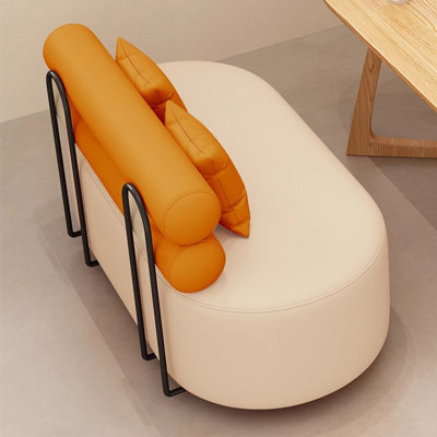 Faux Leather Upholstered Bench