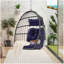 Fauteuil suspendu en rotin