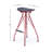 Belgr Upholstered Counter Stool with Metal Frame-794306777-794543193