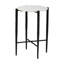 Table d'appoint en marbre Baxton Studio Mendez