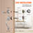 Front Door Handle and Deadbolt Set