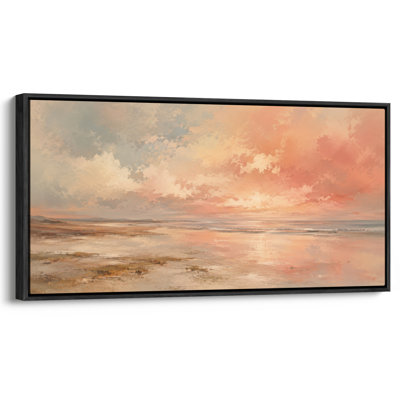 Impression sur toile encadrée, très grand