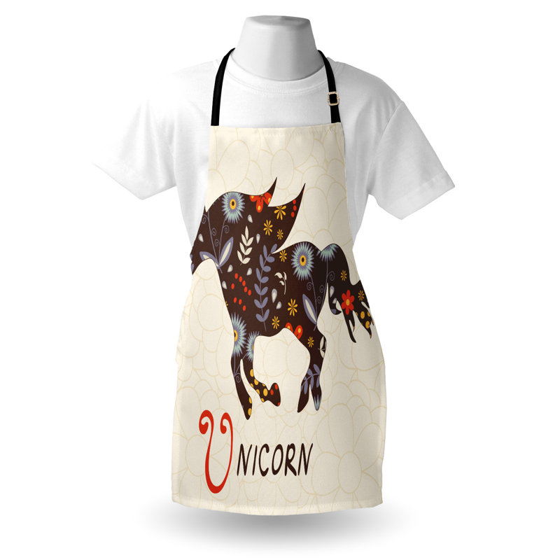 No Pattern Bib Apron