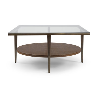 Manhattan Glass Top Single Coffee Table