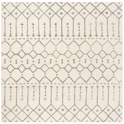 Griffiths Hand Tufted Wool Geometric Rug