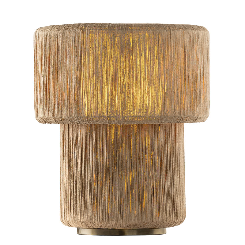 Troy Lighting Kenai 17 inch wide 1 Light Table Lamp in Patina Brass