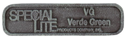 Wall Plaque, Verde Green