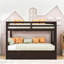 Dorrion Twin Over Twin Wood Bunk Bed with Trundle-364733422