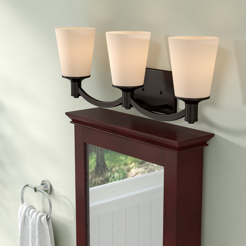 Alejandre 3 - Light Dimmable Vanity Light, Forest Bronze