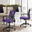 Chaise de bureau en filet Lundys-2077040439