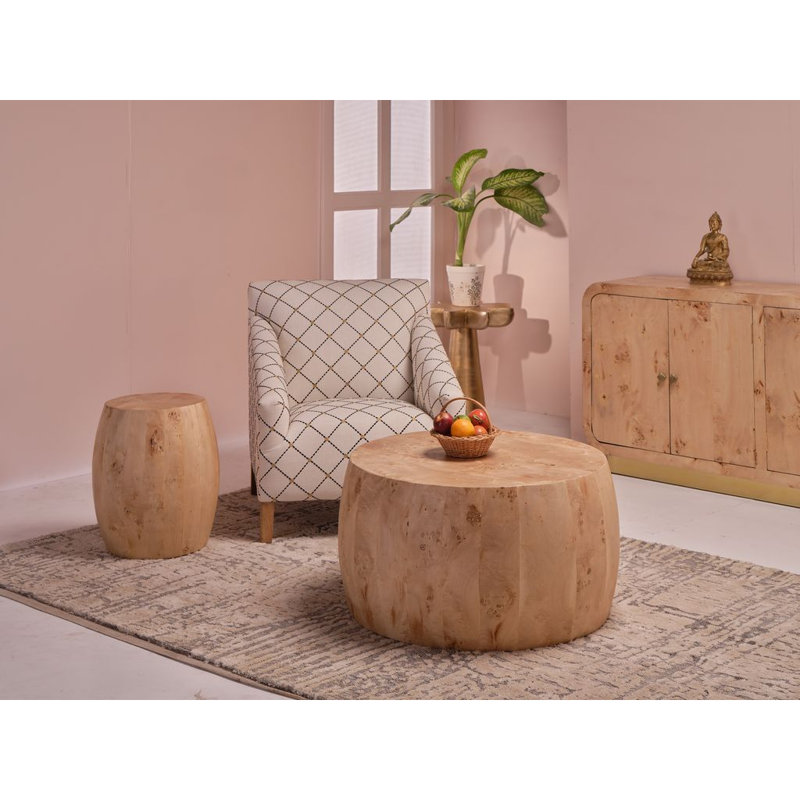 Berdene Wooden Round Jaleyiah