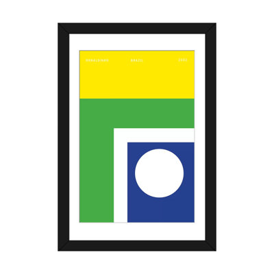 « ronaldinho, brésil 2002 », impression sur toile