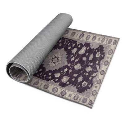 Tapis mauve intérieur et extérieur surteint