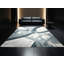 Tapis gris moelleux moelleux à motif géométrique minimaliste gris-117573849