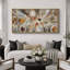 "Neutral Toned Feast Celebration", très grandes photos, impression sur toile encadrée-120284296-120284298