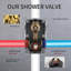 Robinet de pomme de douche mural-114019209