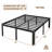 Roseann 18'' Heavy Duty Steel Platform Bed Frame with Round Corners, No Box Spring Needed, Noise Free-610621819