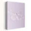 Soft Lavender Butterflies Delicate Ethereal Serene Butterfly Lavender Violet Nature Wall Art Print 1 Piece Wrapped Canvas Wall Art-416036831