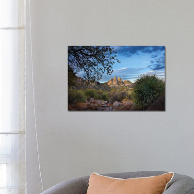 Organ Mountains Near Las Cruces, New Mexico I by Tim Fitzharris - Wrapped Canvas Print