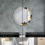 Huldar Glass Flat Wall Mirror