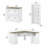 Huckins 3 Piece Computer Desk Office Set-1087808674