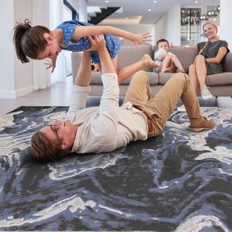Collection  Non-Shedding Living Room Bedroom Dining Home Office Stylish And Stain Resistant Area Rug, Rectangle 7'9" x 10'