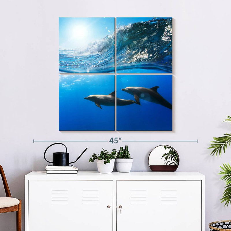 Brampt Dolphin Twosome, 32" H x 32" W