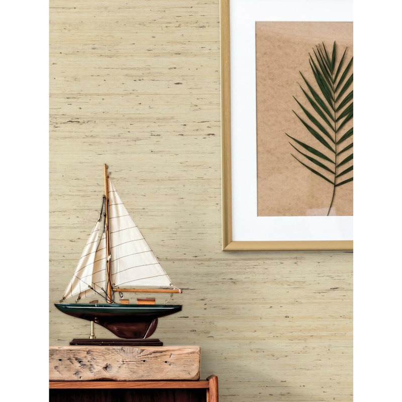 Vinyl Wallpaper Double Roll, Off White