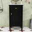 Meuble-lavabo de salle de bain avec lavabo, tiroir inclinable, tablette réglable et boutons en alliage de zinc-1626811305