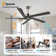 Baun 5-Blade Indoor Ceiling Fan with Remote