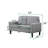 Smyre 53" Square Arm Loveseat-1135865878